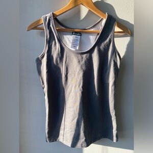 🦋 2/$20 Roots yoga grey tank top
